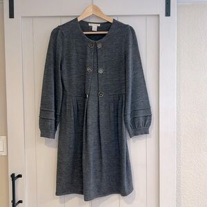 Gray, sweater dress, size M